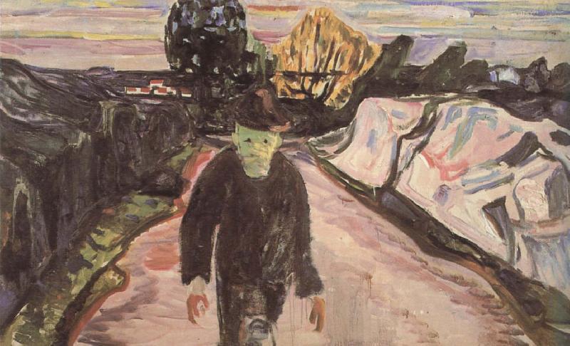 Edvard Munch Murderer China oil painting art